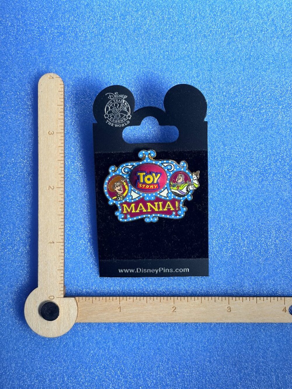 Toy Story Mania! Logo - Buzz & Woody Disney Pin 61130